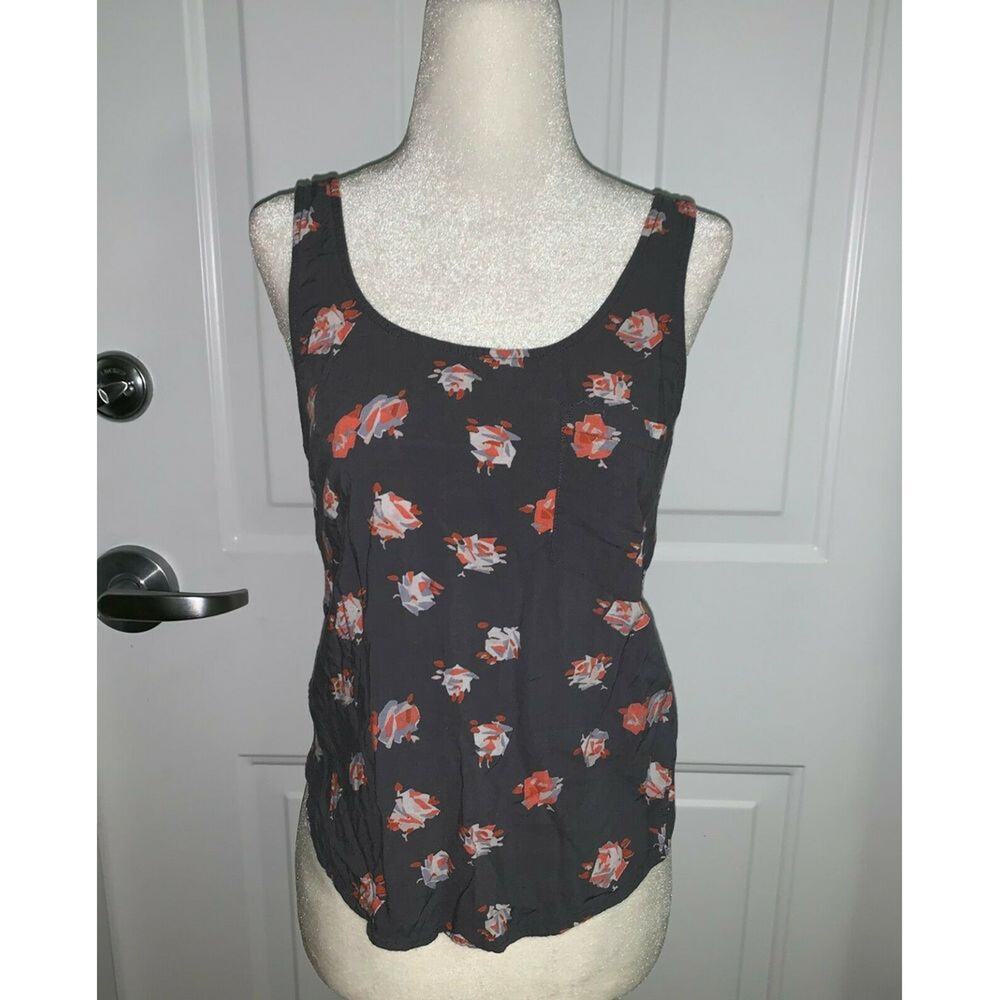 Hurley Tank Top with Floral Print Size XS X-Small